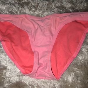 Medium bathing suit bottom and small matching top